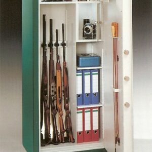 Tresorschrank WFB 1575-2, Sicherheitsstufe 0, für 7 Waffen, Zubehör und Dokumente